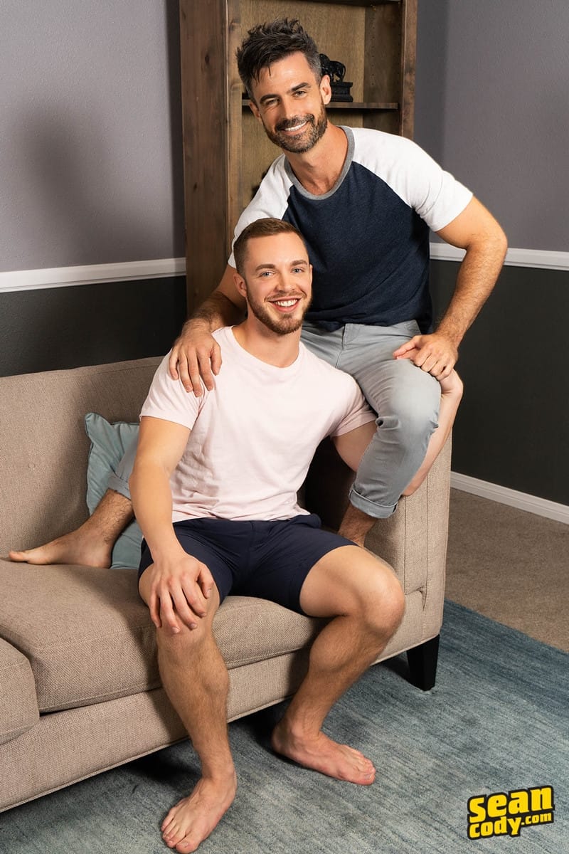 Men for Men Blog Gay-Porn-Pics-008-Stud-Daniel-muscled-Cam-sweaty-bareback-ass-fucking-SeanCody Studly Daniel leads sculpted Cam through a sweaty hands on yoga session before bareback ass fucking Sean Cody   
