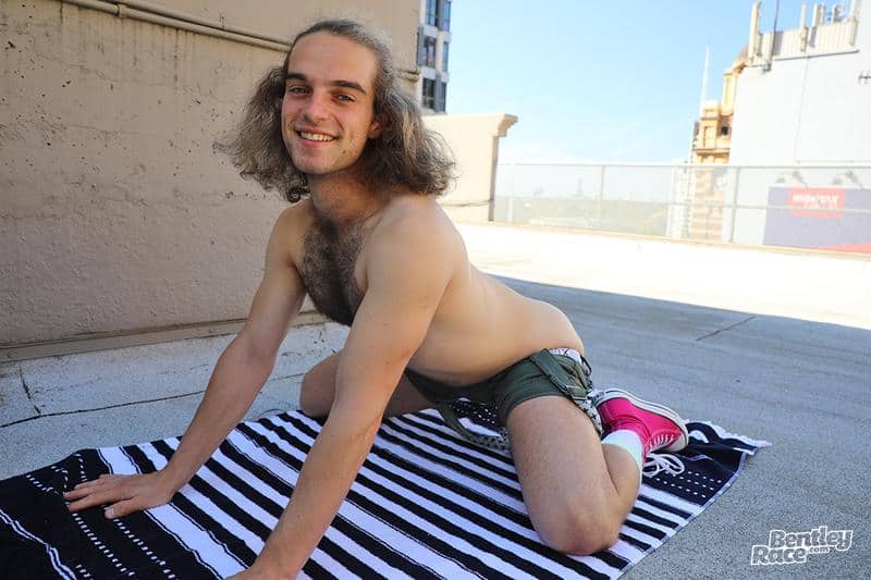 Long haired young Aussie stud Reece Anderson strips naked outdoors stroking huge uncut cock 22 gay porn pics - Long haired young Aussie stud Reece Anderson’s strips naked outdoors stroking his huge uncut cock