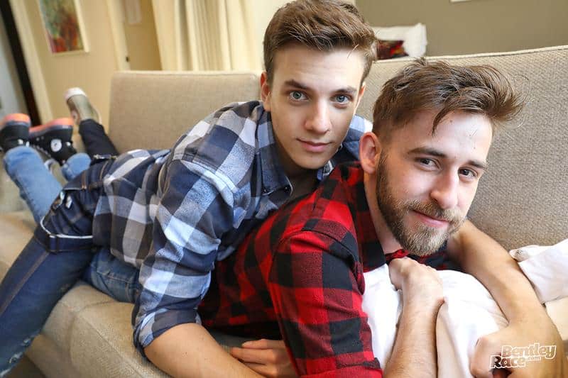 Hot bearded young hunk Eddie Archer huge thick dick sucked sexy cutie Connor Peters 15 gay porn pics - Hot bearded young hunk Eddie Archer’s huge thick dick sucked by sexy cutie Connor Peters