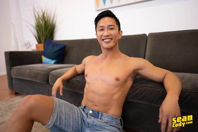 Hottie young muscle dude Brysen huge thick dick bareback fucks sexy Asian stud Dale hot asshole 2 gay porn pics - Hottie young muscle dude Brysen’s huge thick dick bareback fucks sexy Asian stud Dale’s hot asshole