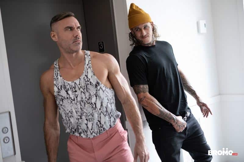 Horny big muscle dude Manuel Skye bottoms tattooed hunk Bo Sinn huge uncut dick 10 gay porn pics - Horny big muscle dude Manuel Skye bottoms for tattooed hunk Bo Sinn’s huge uncut dick