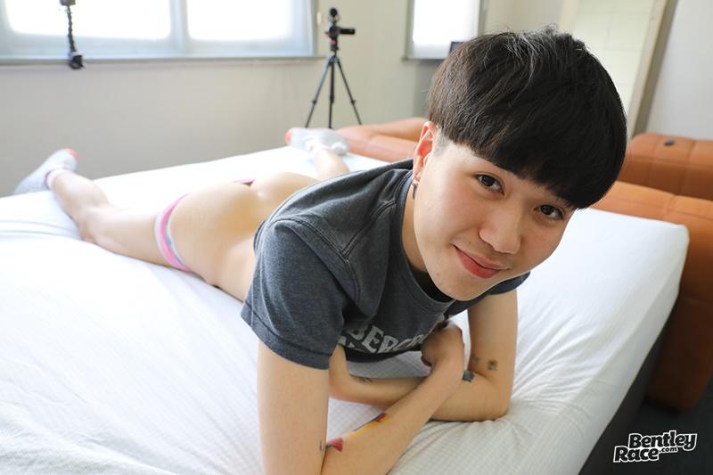 Sexy young Australian Asian stud Andrew Tran strips down to socks sneakers stroking young twink uncut dick 5 gay porn pics - Sexy young Australian Asian stud Andrew Tran strips down to his socks and sneakers stroking his young twink uncut dick